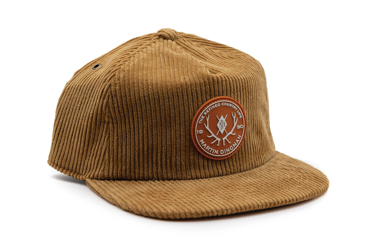 Country Corduroy Cap (Tobacco) Only Options Valdosta