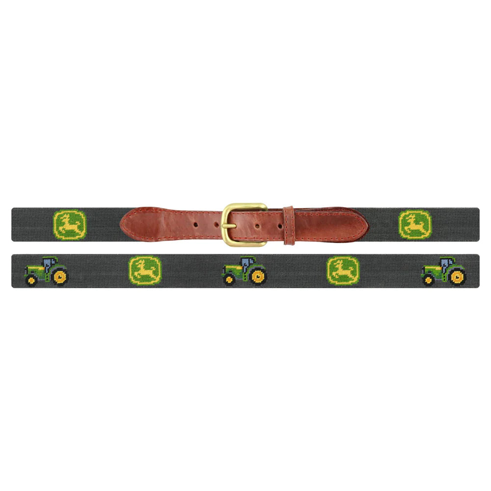 John Deere Logo Tractor Belt (Charcoal) Only Options Valdosta