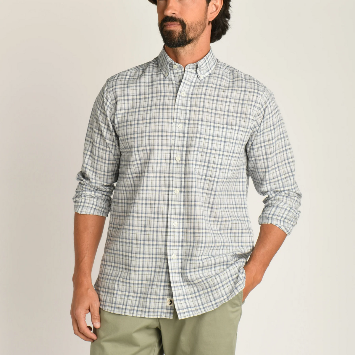 パンツ NEAT SIZE46 COTTON LINEN OXFORD STANDARD NEAT / ニート | C/L Oxford / Standard - Khaki | 通販 - 正規