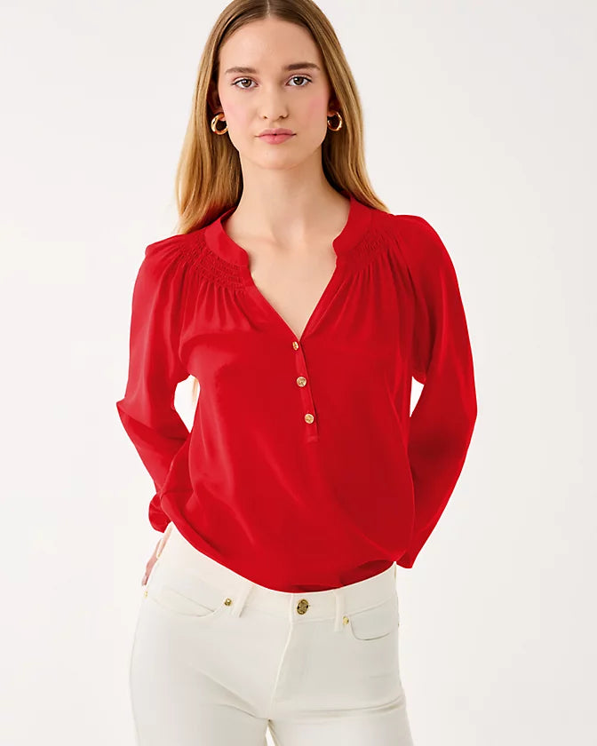 Elsa Top (Cranberry Red)