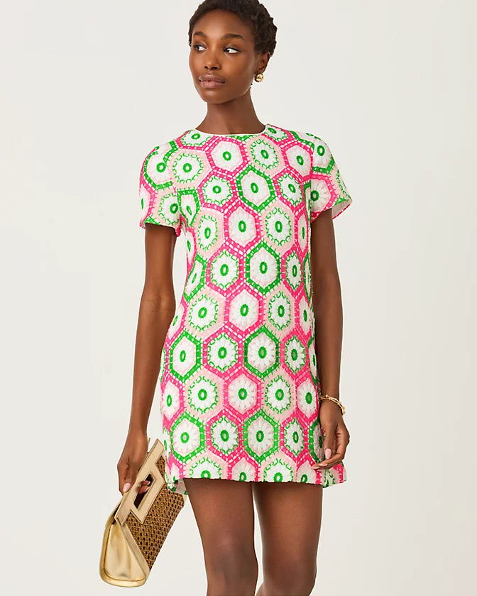 Leyla Shift (Cherry Blossom Pink Daisy)