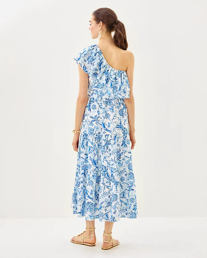 Mayella Midi Dress (Barefoot Beachcombers)