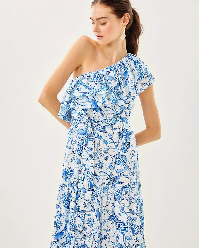 Mayella Midi Dress (Barefoot Beachcombers)