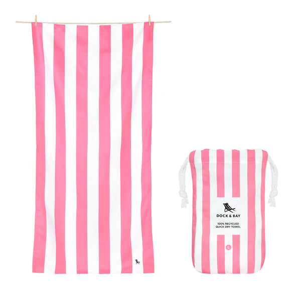 Quick Dry Towels L (Phi Phi Pink)