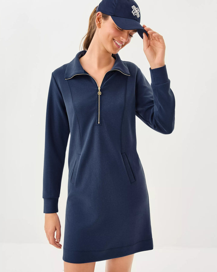 Eleni UPF 50 Dress (Low Tide Navy)