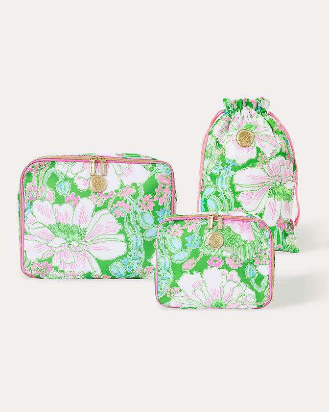 Packing Cube Set (Putting Green Poppyland)