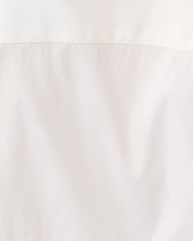 The Lace Insert Lilly Shirt (Resort White)