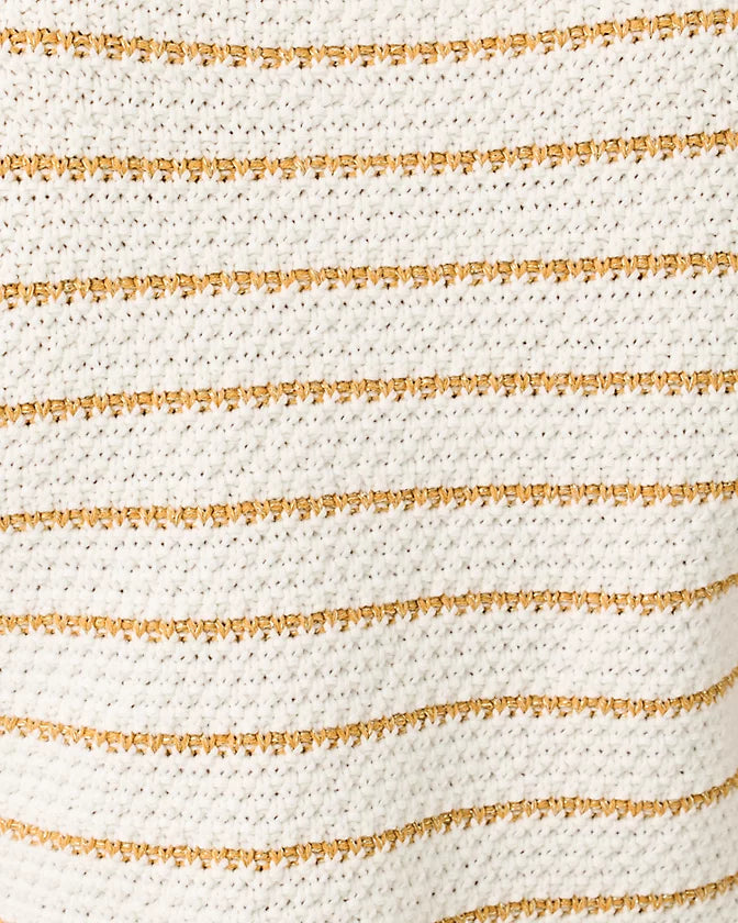 Shayna Sweater Vest (Coconut Palm Tree Stripe)