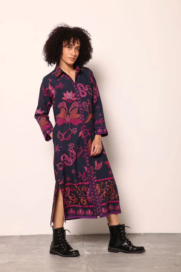 Eliza Dress (Midnight Mosaic)