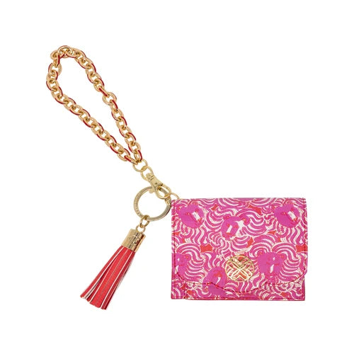 Snap Card Case (Strawberry Red Pride of Lilly)