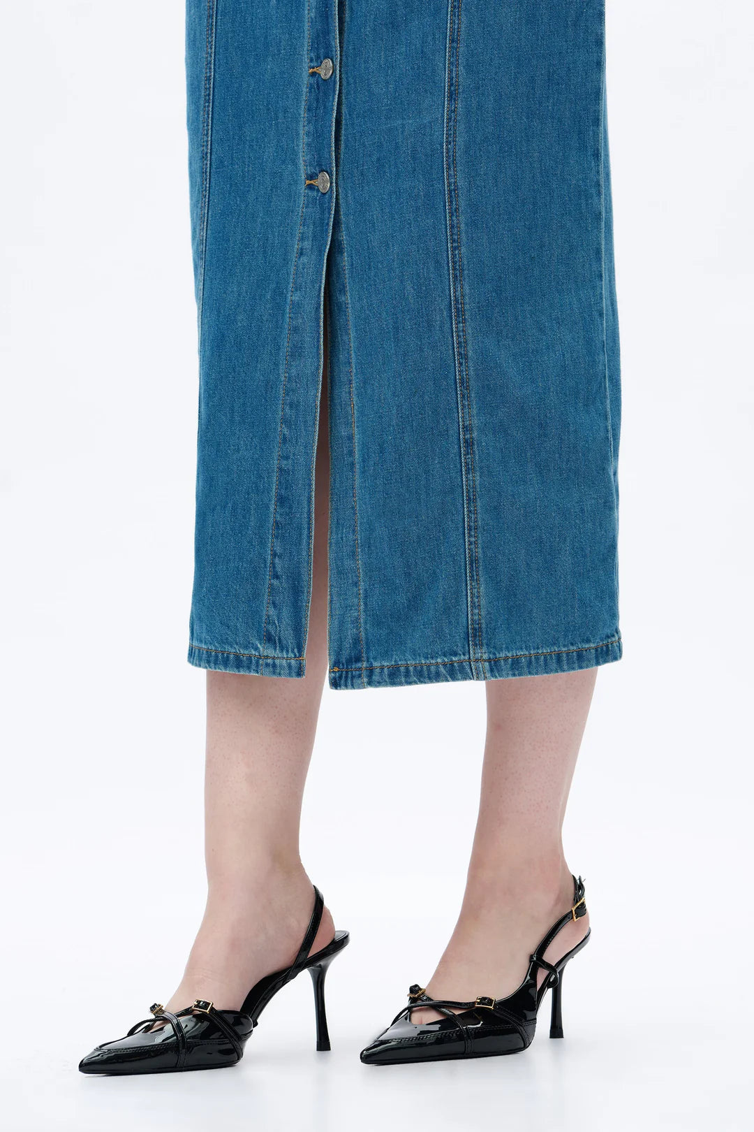 Denim Dress (Medium Blue)