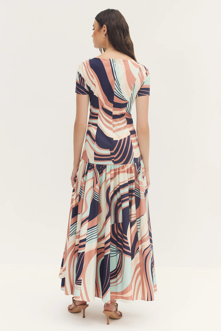 Atley Dress (Multi Organic Wavy)