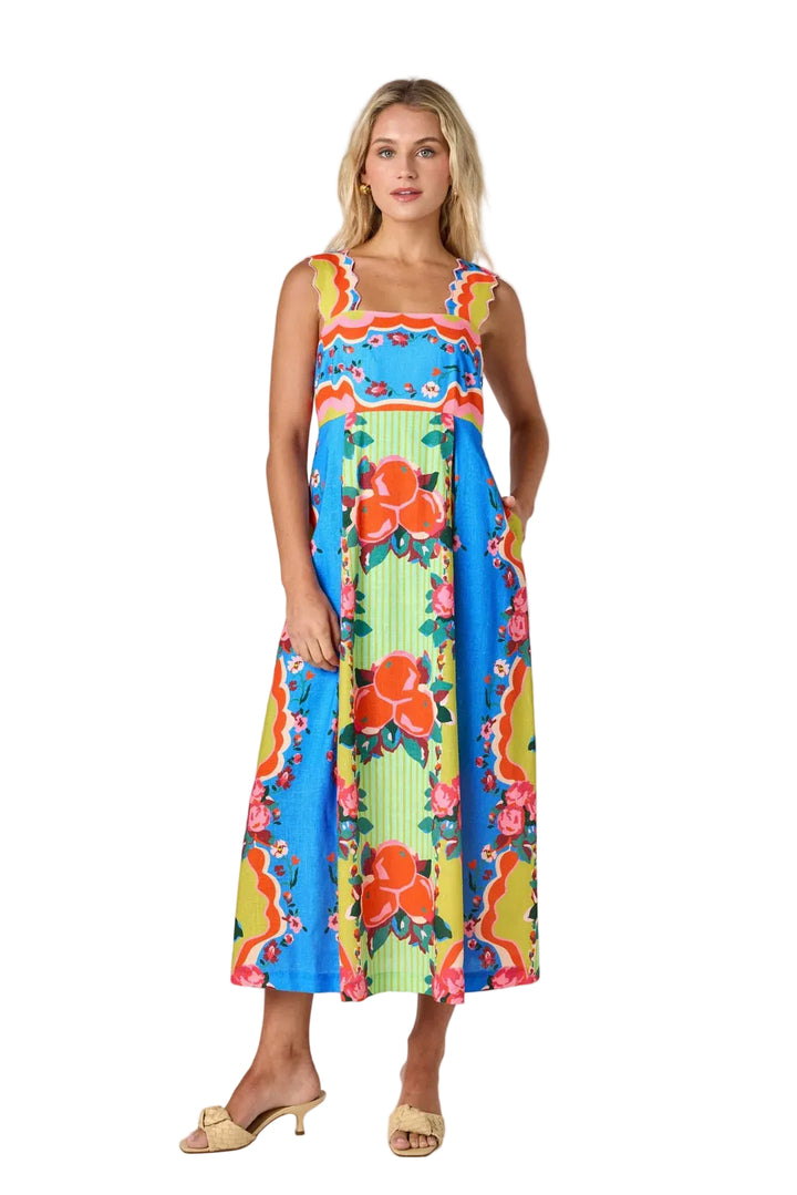 Evie Dress (Painted Petals)