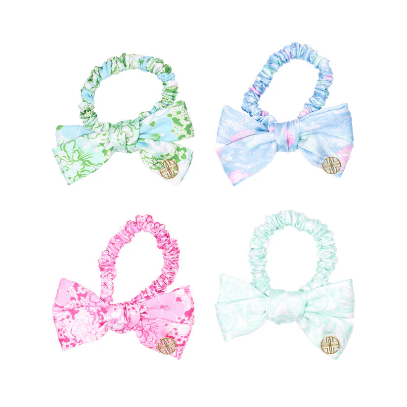 Mini Scrunchie Set with Bow (Assorted)