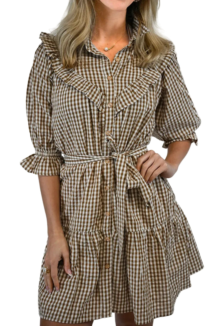 Autumn (Sandstone Gingham)