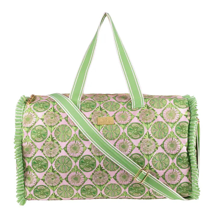 Duffle Tote (Tropical Tiles)