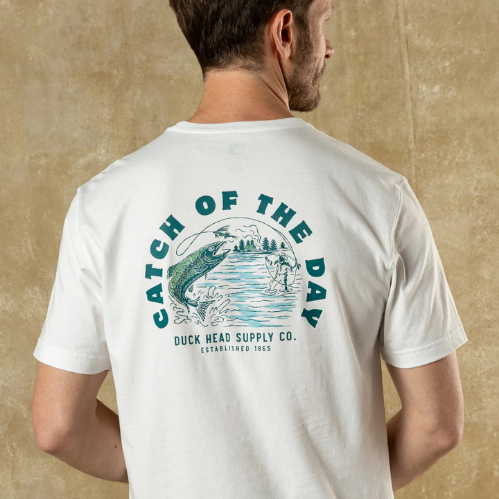 Catch of the Day T-Shirt (Soft White)