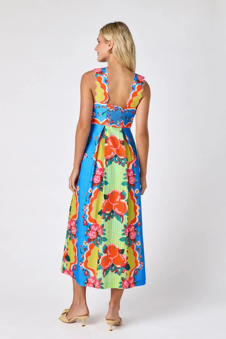 Evie Dress (Painted Petals)