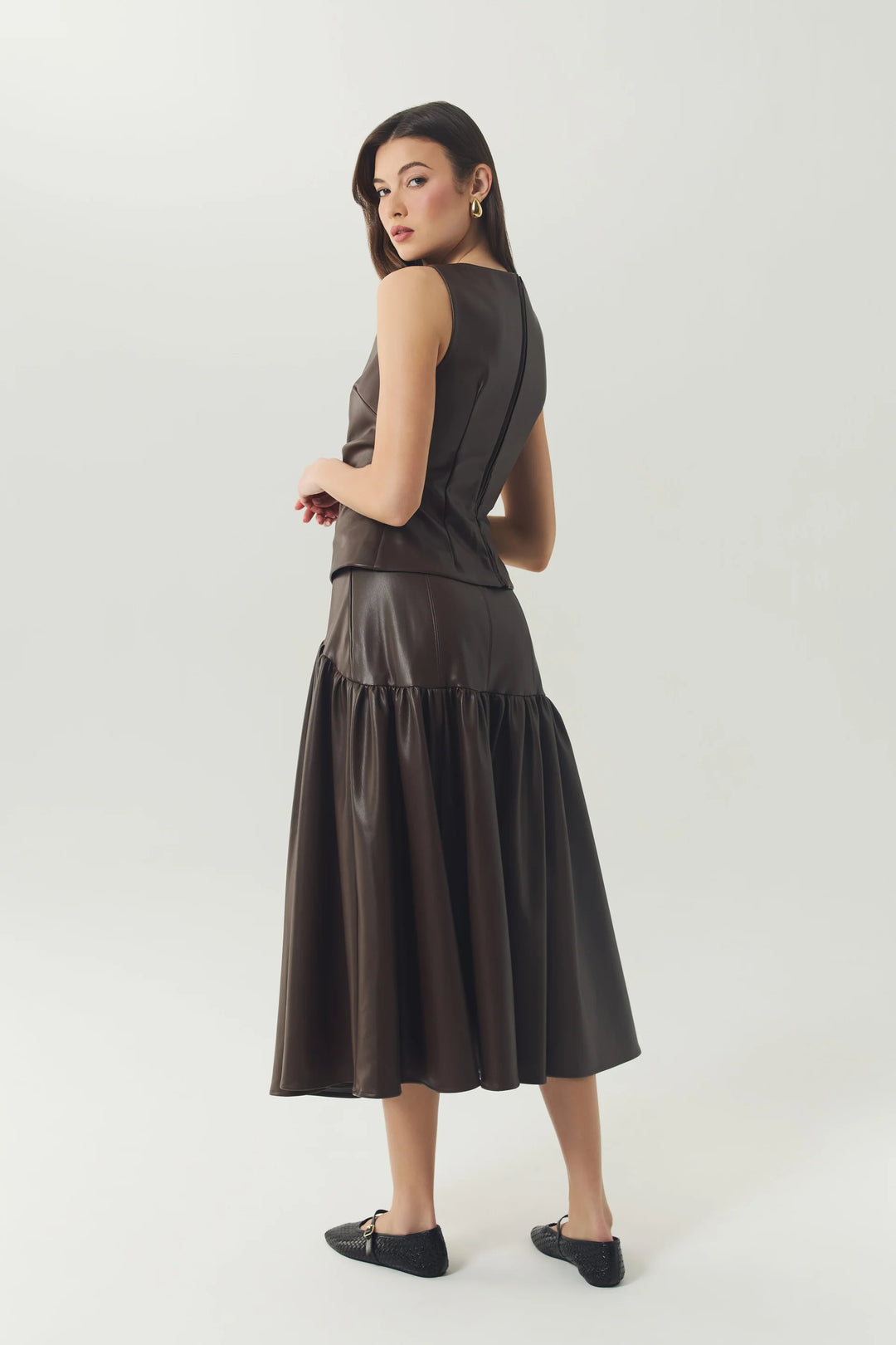 Amber Top (Brown)