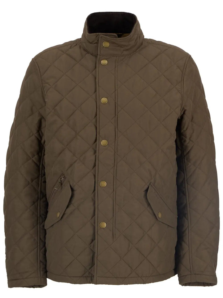 Shoveler Quilted Jacket (Dark Olive)