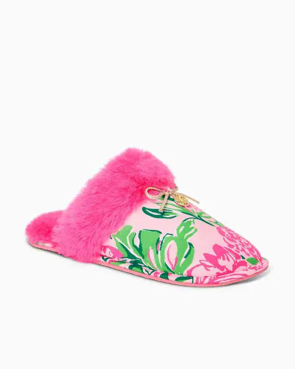 Harte Bow Slipper (Pink Aster a Rose By Any Other Name)