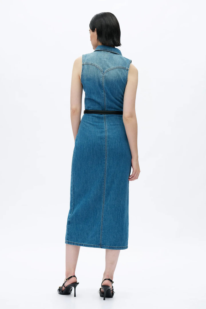 Denim Dress (Medium Blue)
