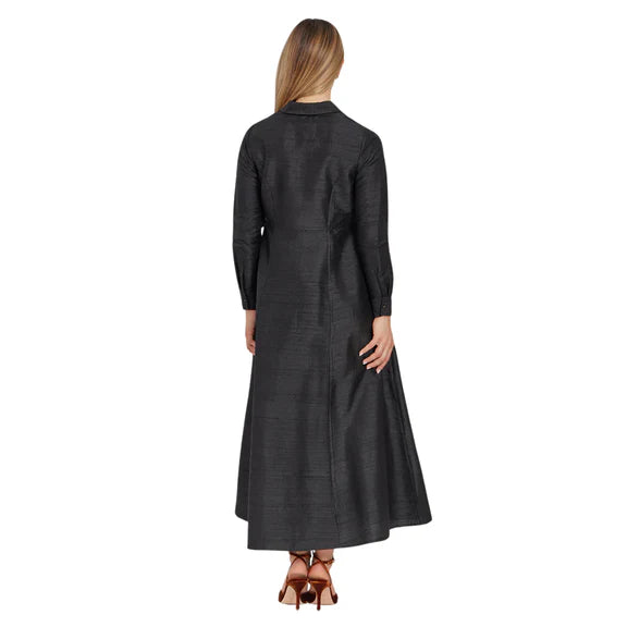 Classic Shirtdress (Black)