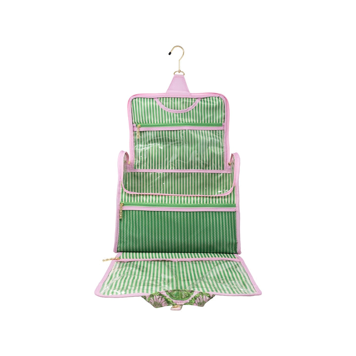 Hanging Toiletry Bag (Tropical Tiles)