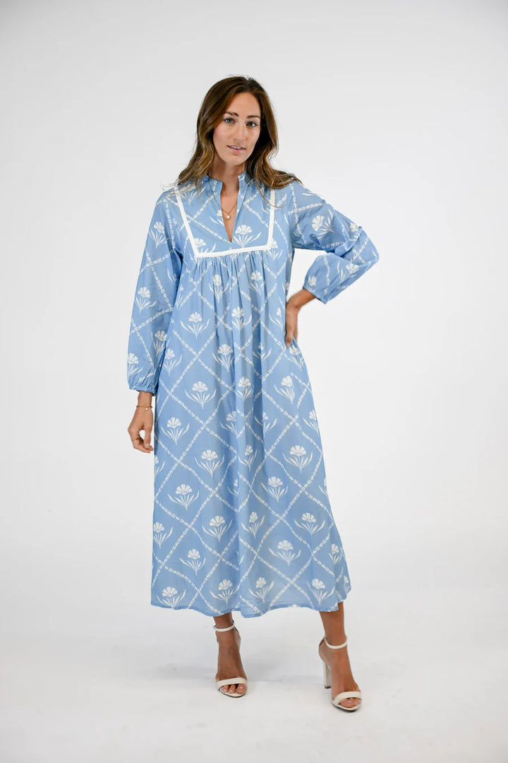 East Bay Maxi (Periwinkle Bloom)