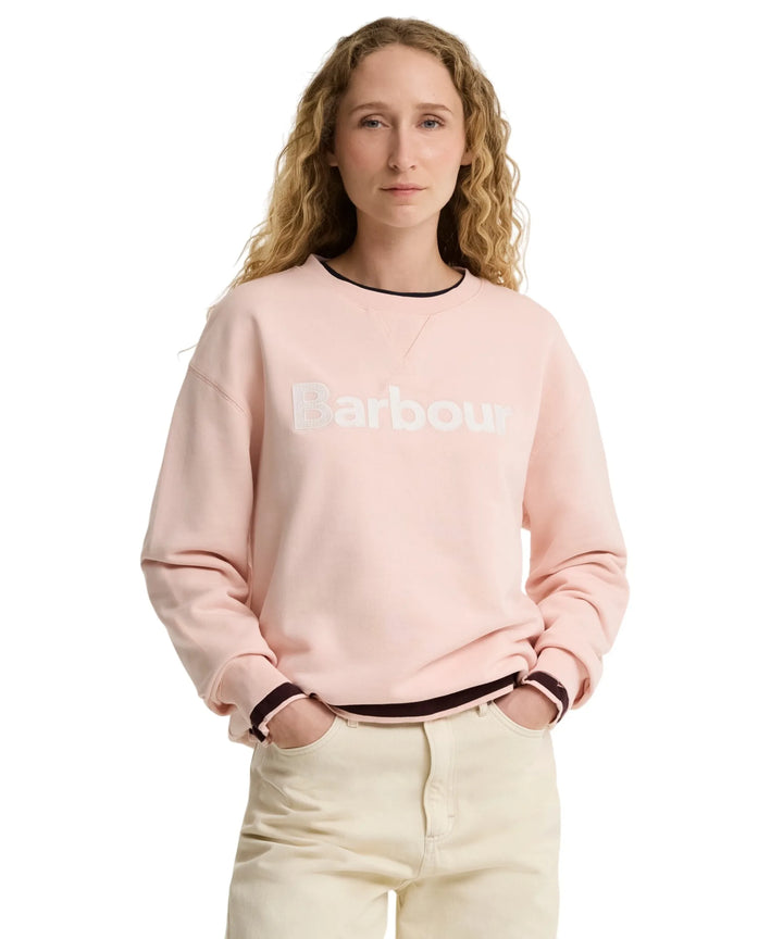 Hartland Crew Sweatshirt (Pink Blush)