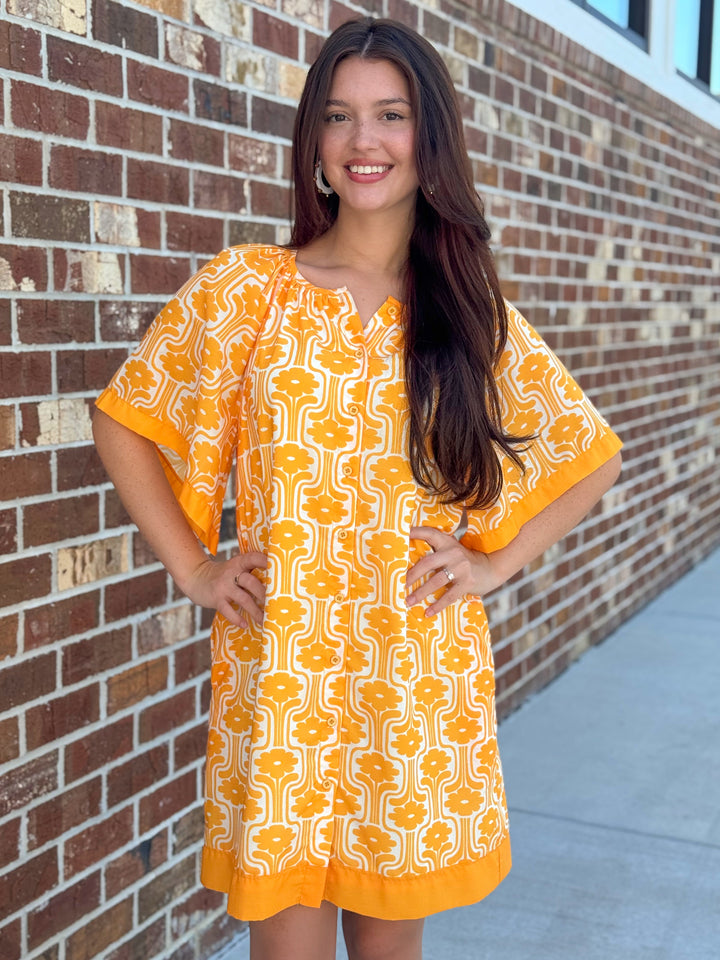 Peasant Dress (Happy Blossom)