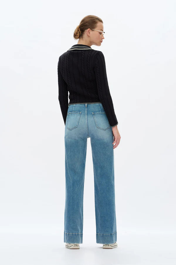 High Rise Jeans (Medium Blue)