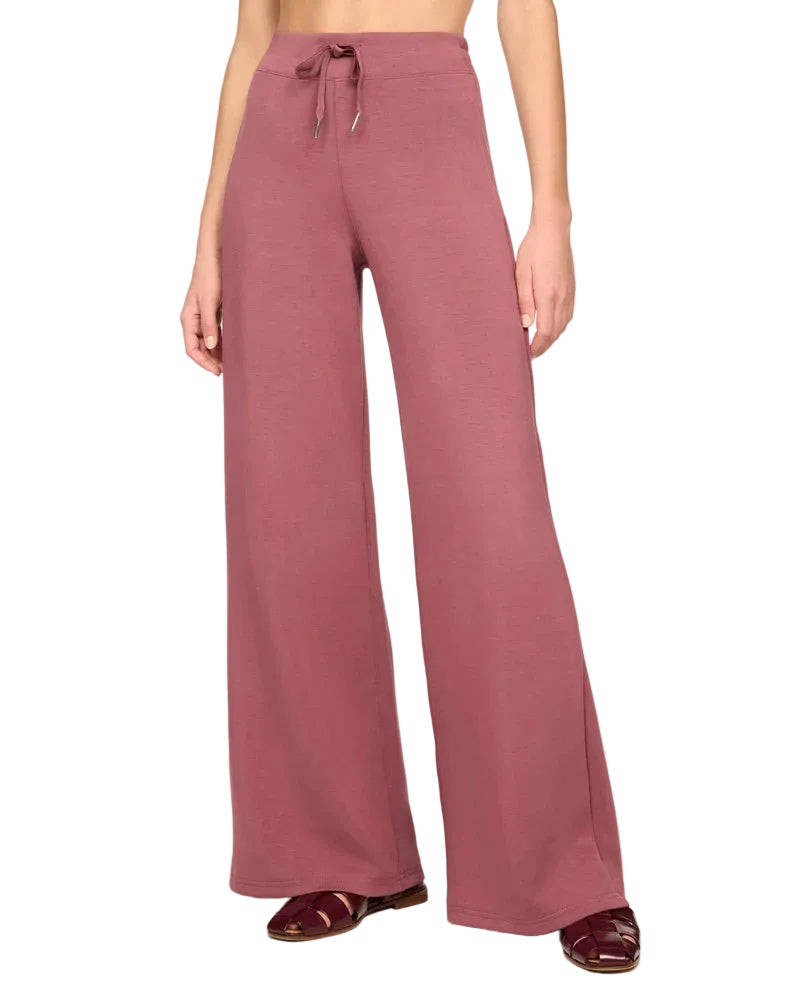 Air Essentials Wide Leg Pant (Rum Raisin)
