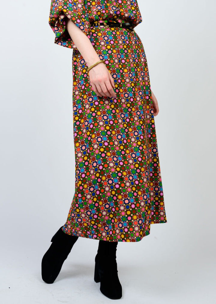 Loads of Color Dot Skirt (Multi)