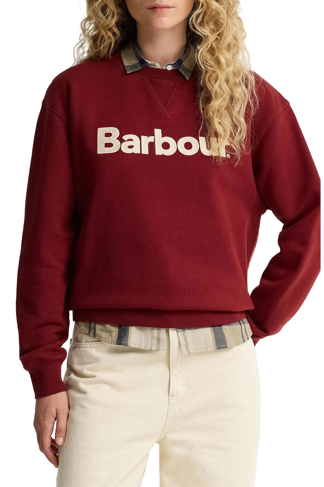 Hartland Crew Sweatshirt (Cranberry Red)
