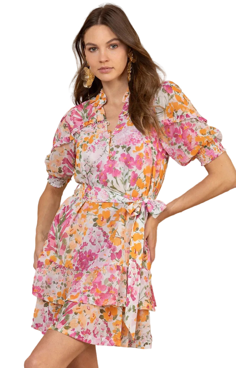 Britt Dress (Pink)