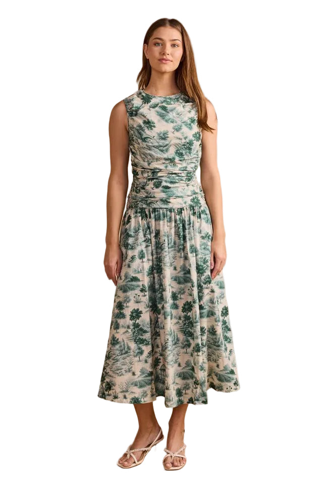 Agatha Dress (French Toile)