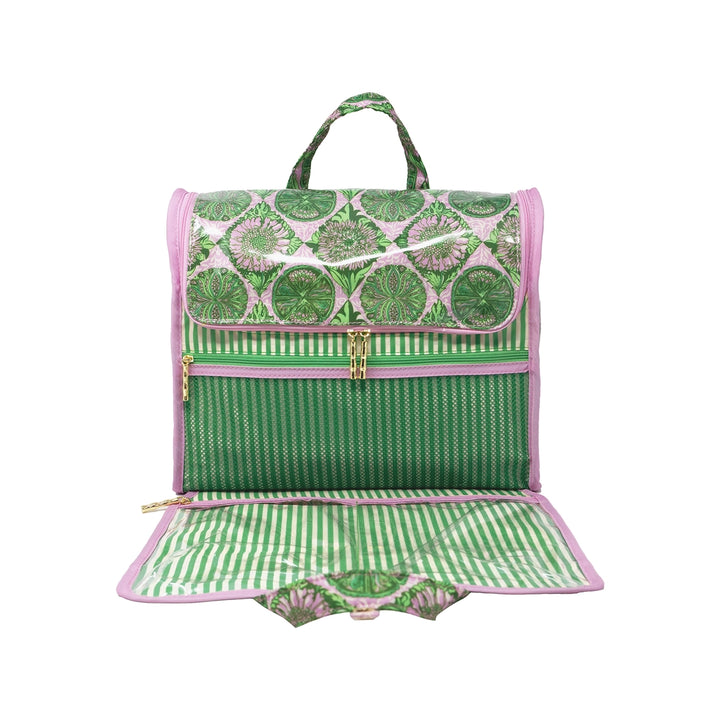 Hanging Toiletry Bag (Tropical Tiles)