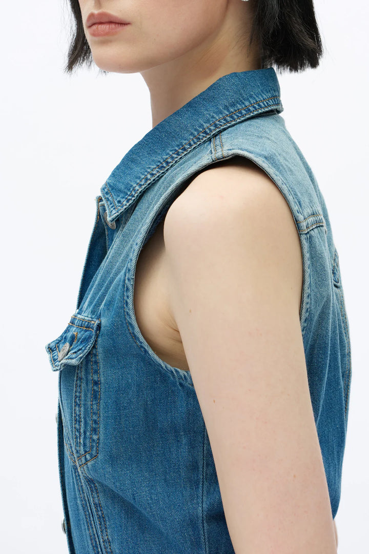Denim Dress (Medium Blue)