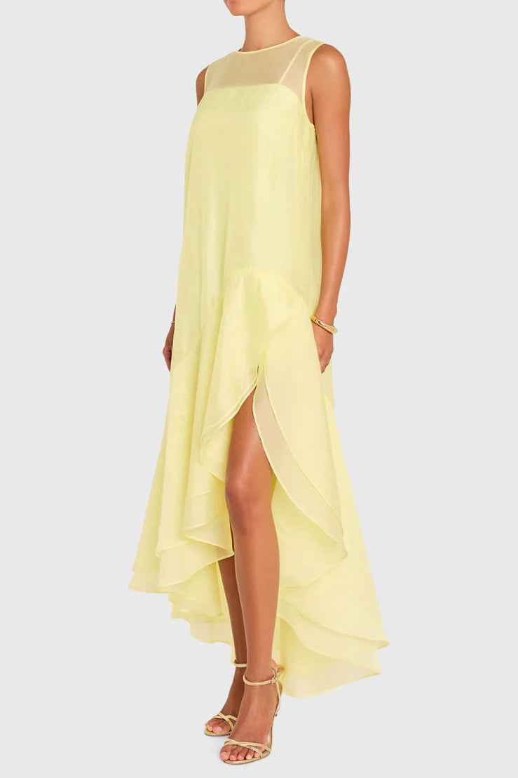 Edwine Maxi Dress (Butter)