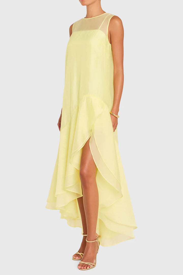 Edwine Maxi Dress (Butter)