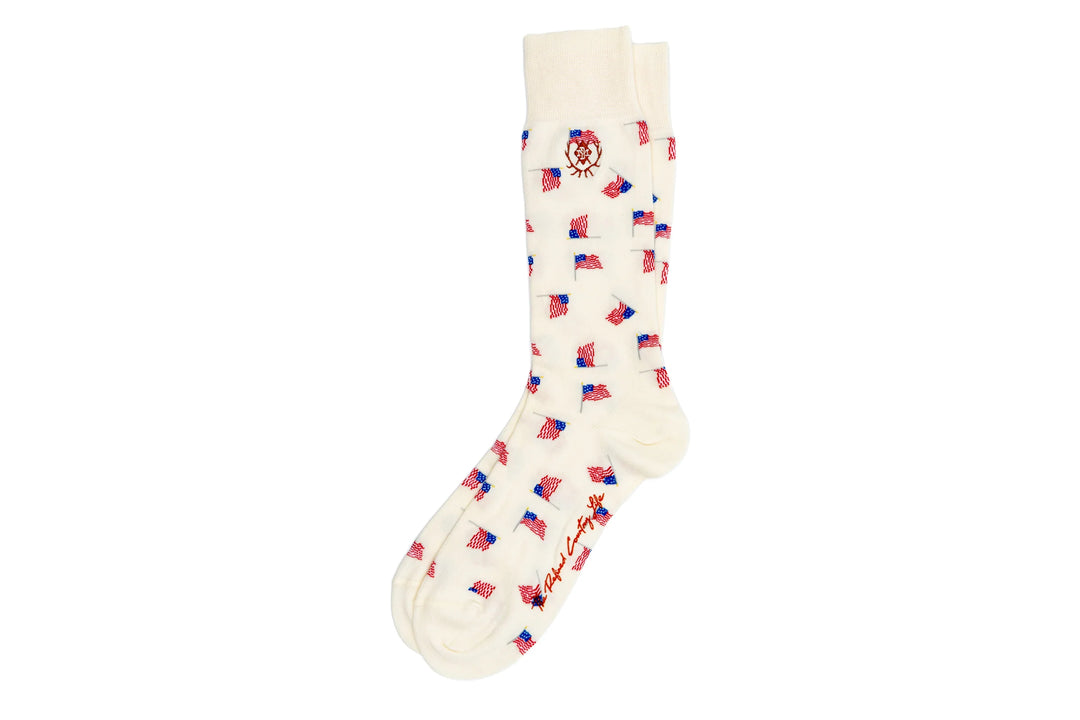 Fancies Sock (Antique White All American)
