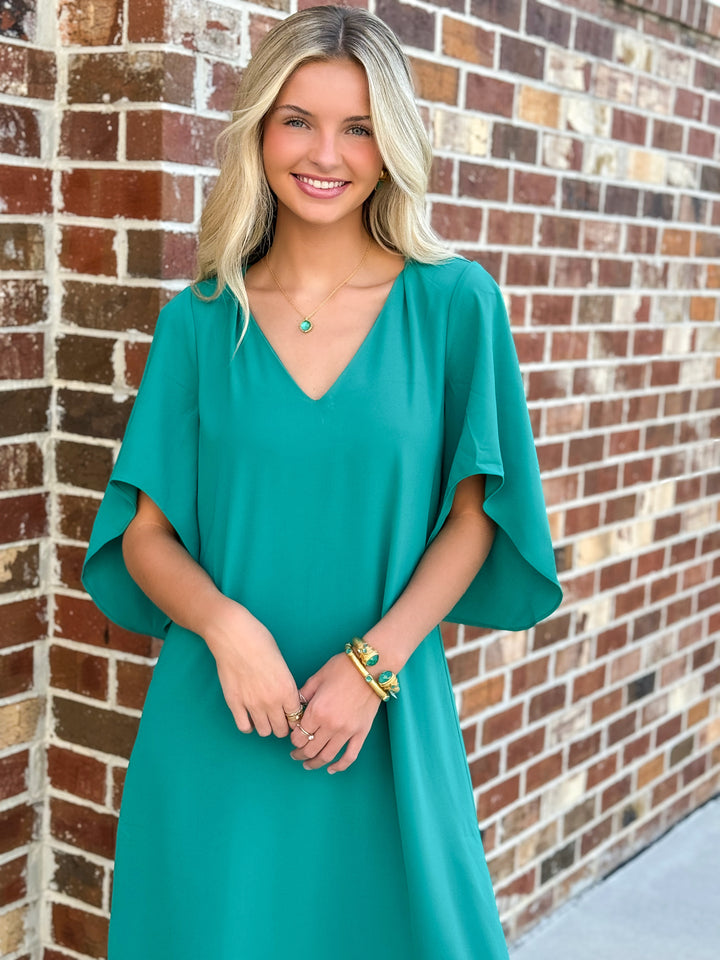 Meredith Midi (Emerald)