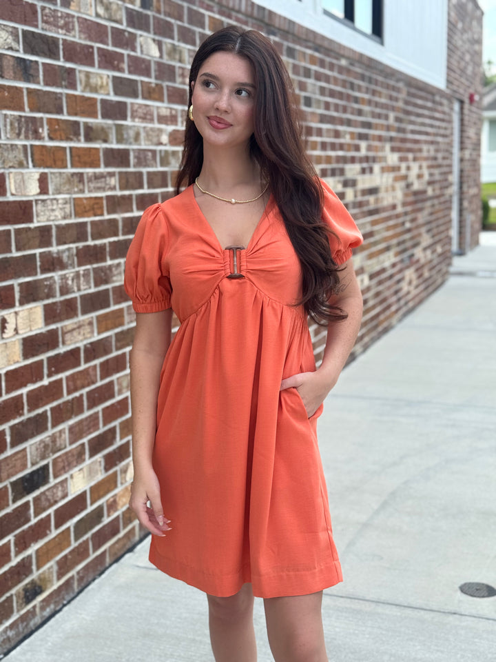 Heather Dress (Apricot)