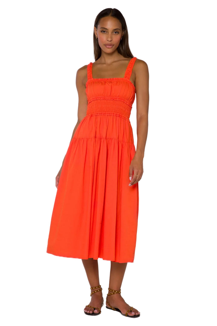 Armine Dress (Spicy Orange)