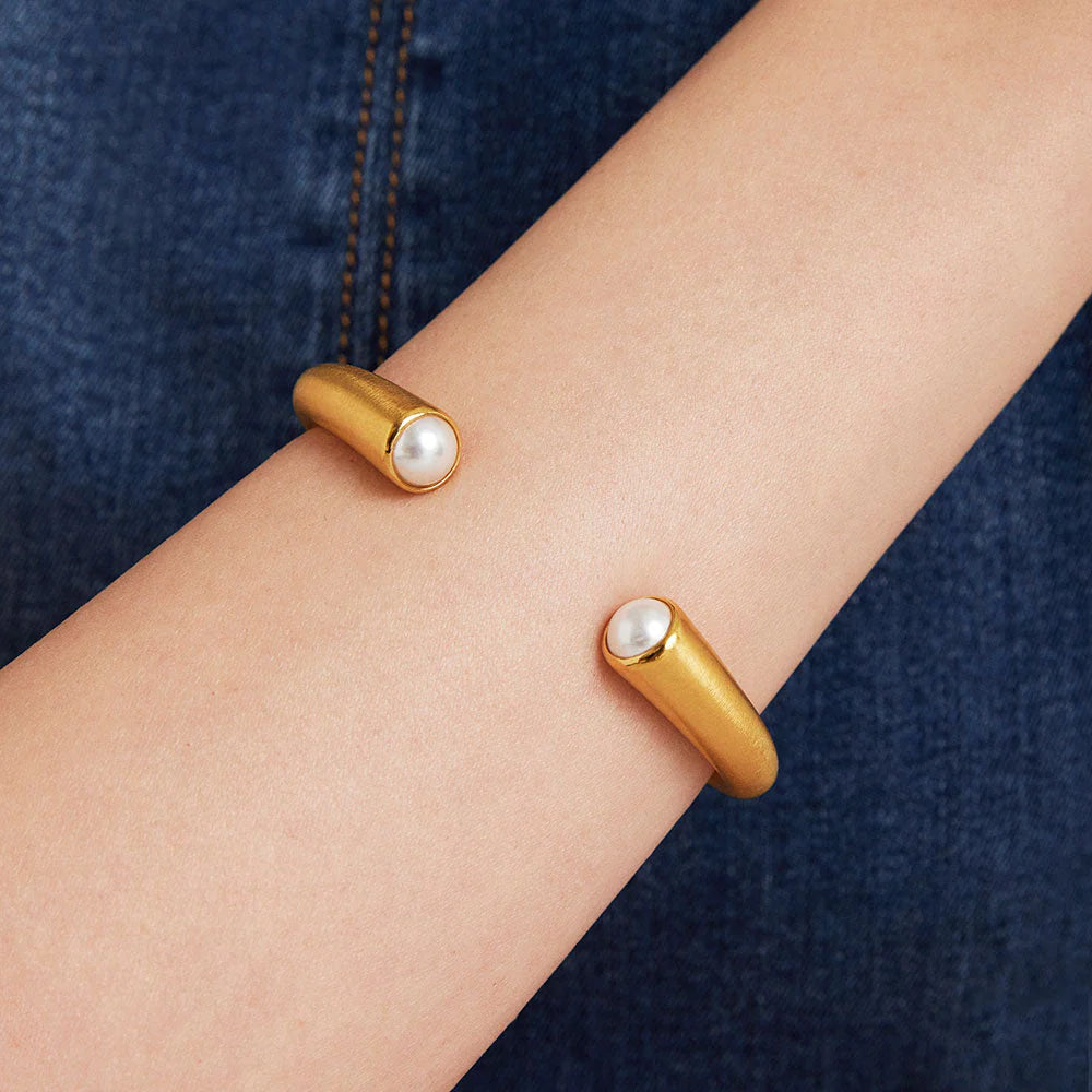 Signature Hinge Twin Cuff (Pearl)