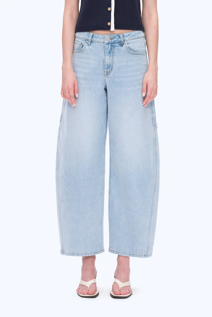 【BAON】Otimo Banding Washing Balloon Denim Pants BAON】Otimo Banding Washing Balloon Denim Pants (BAON/デニム