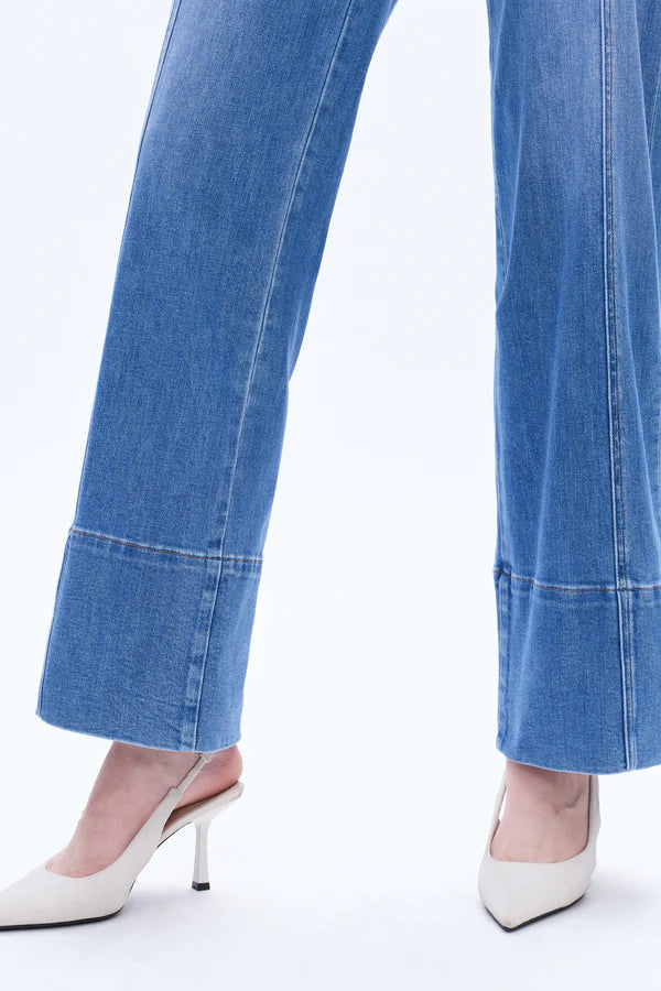 Katia Mid Rise Wide Leg (Starlight)