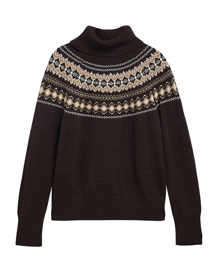 Darwen Knitted Jumper (Seal Brown)