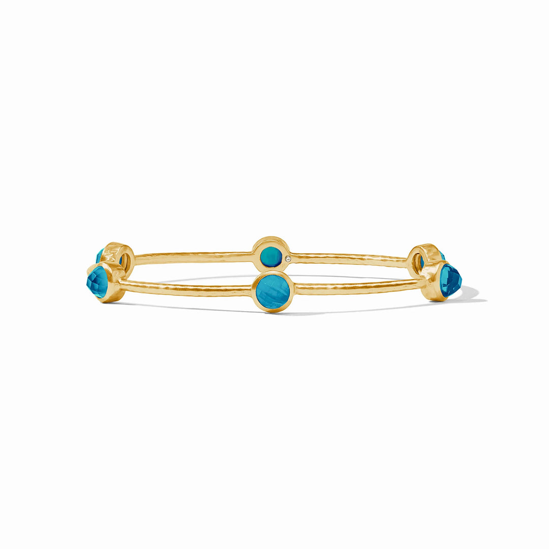 Milano Luxe Bangle (Iridescent London Blue)